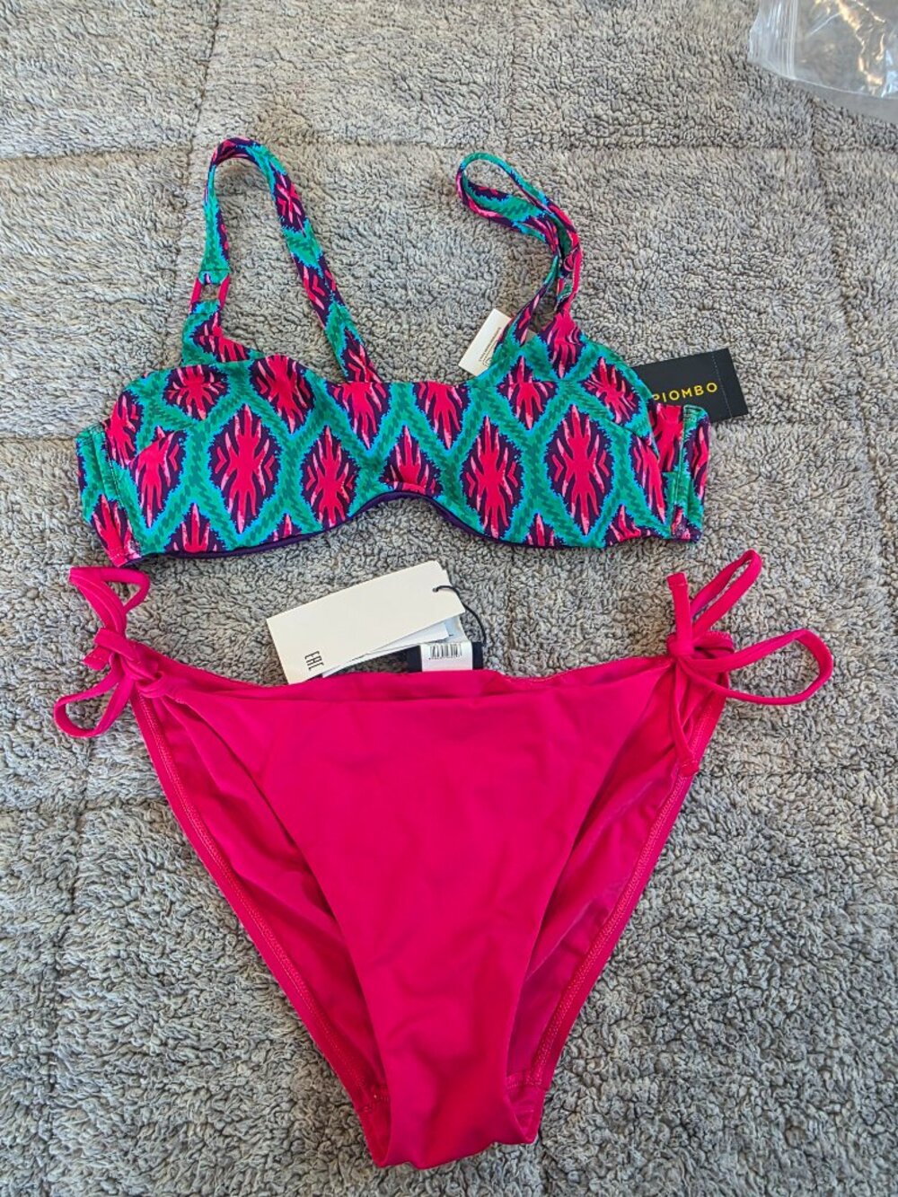 NWT: Piombo Bikini Set